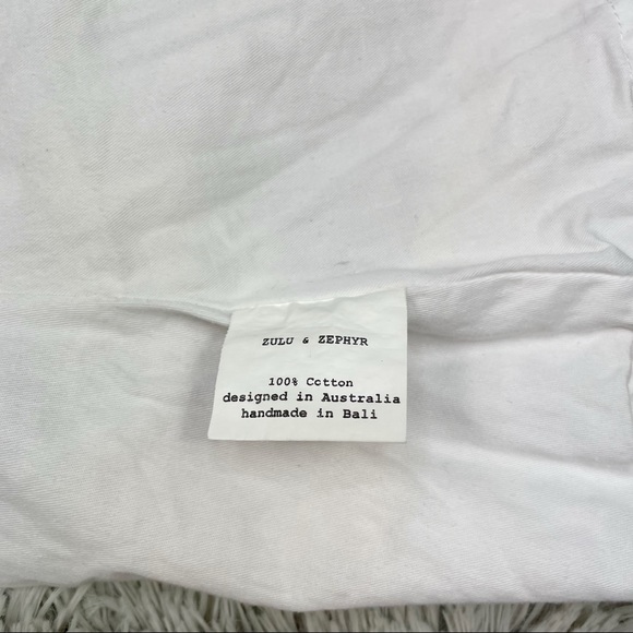 Zulu & Zephyr Reef Print Bodice Strapless Top Size Small - Picture 8 of 10